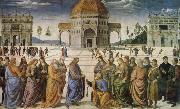 Charge to Peter, Pietro Perugino